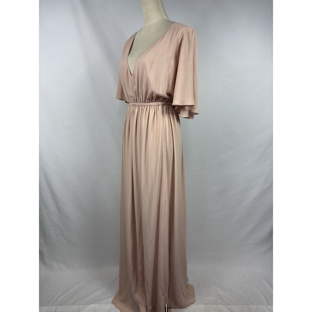 SMYM Show Me Your Mumu Emily Maxi Dress Dusty Blush Pink Plus Size 3X - Picture 15 of 15
